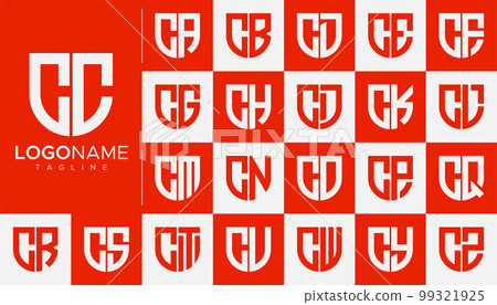 Set of letter C logo design branding. 99321925