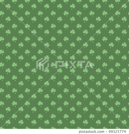 Floral seamless pattern. Saint Patricks day background with shamrock. Floral seamless pattern. Saint Patricks day background with shamrock. 99325774