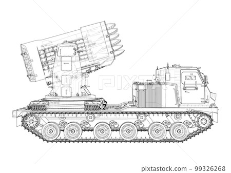 Military track missle system 99326268