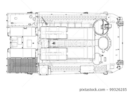 Anti-tank armored car 99326285