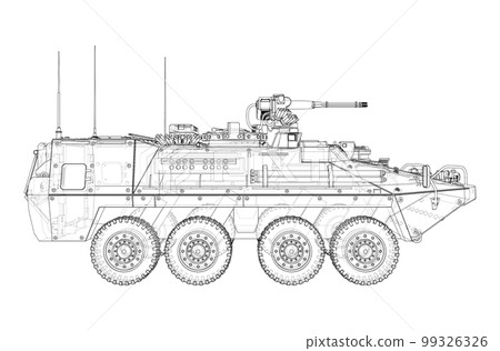 Armored personnel carrier 99326326