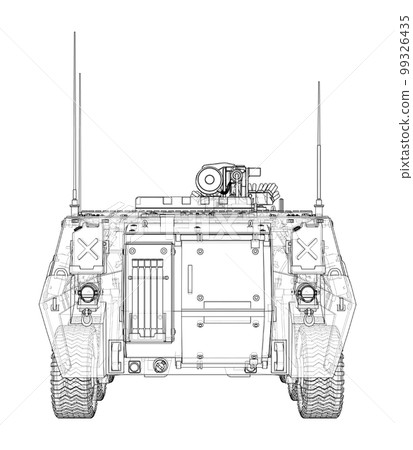 Armored personnel carrier 99326435