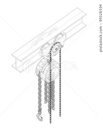 A Hoist on the beam A Hoist on the beam 99326594