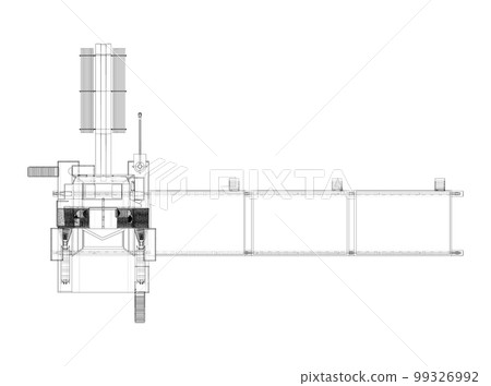 Oil rig. Orthography 99326992