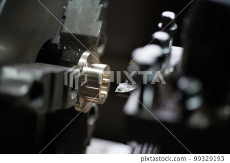 Parts processing with lathe Parts processing with lathe 99329193