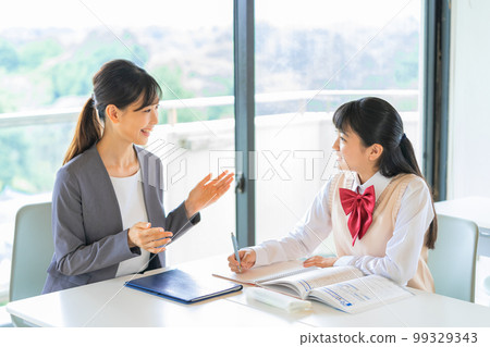 初中生學習 99329343