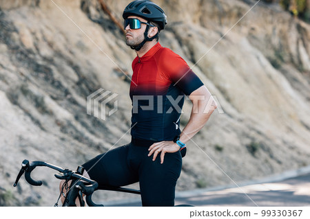 man, bicycle, cyclist 99330367