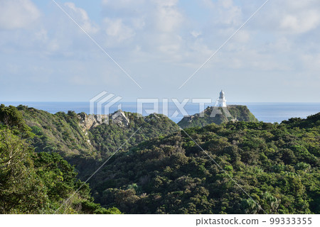 Satamisaki lighthouse in sunny weather Satamisaki lighthouse in sunny weather 99333355