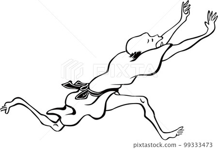Ukiyo-e Man running away Part 3 Ukiyo-e Man running away Part 3 99333473