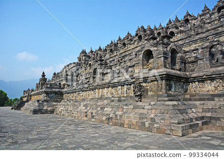 Borobudur, a World Heritage Site in Java, Indonesia Borobudur, a World Heritage Site in Java, Indonesia 99334044