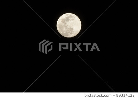 Hakushu-cho, Hokuto City, lunar age 13.3, thirteenth day, February month (location: top center) Hakushu-cho, Hokuto City, lunar age 13.3, thirteenth day, February month (location: top center) 99334122