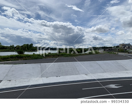 View of Lake Senba in Mito View of Lake Senba in Mito 99334330