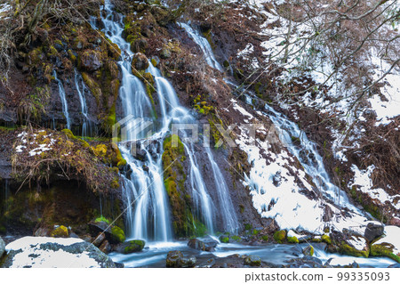 “Yamanashi Prefecture” Winter Toryu Falls, Hokuto City 99335093