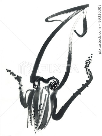 Illustration squid squid Illustration squid squid 99336305