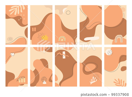 Vertical Backgrounds Set 99337908