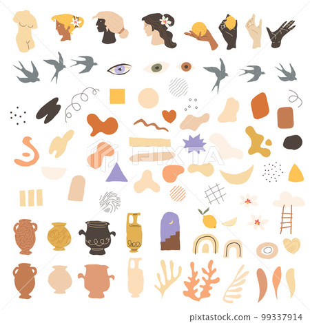 Abstract Individual Elements Abstract Individual Elements 99337914