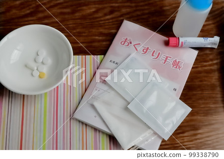 Medication, topical medication and prescription book Medication, topical medication and prescription book 99338790