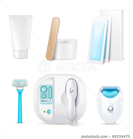 Depilation Realistic Set 99339470