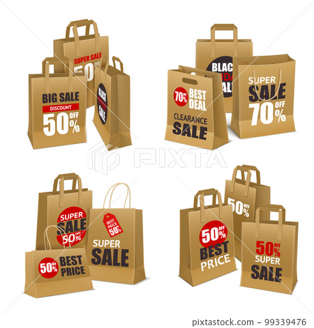 Paper Shopping Sale Bags 99339476