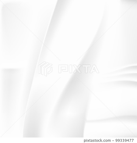 White Crumpled Abstract Background 99339477