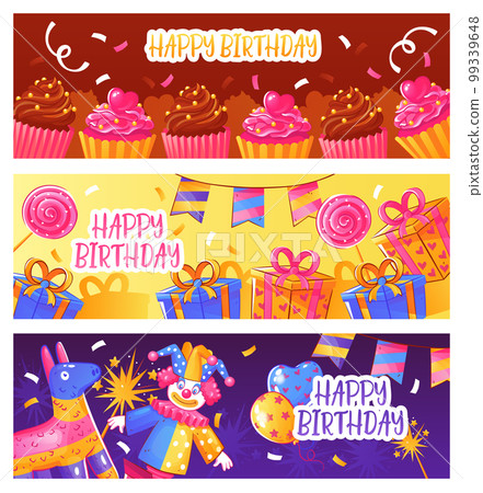 Birthday Party Banners 99339648