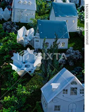 Miniature house model of Hoshigaoka Terrace 99339761