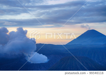 Mount Bromo at dawn (East Java) 99340118