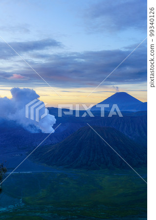 Mount Bromo at dawn (East Java) 99340126