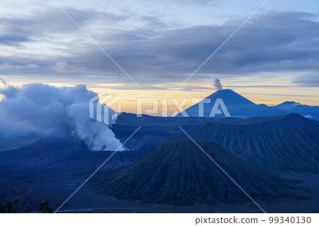 Mount Bromo at dawn (East Java) 99340130