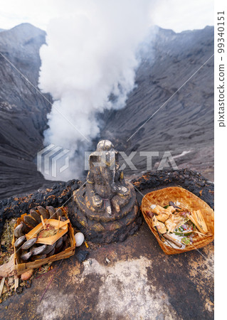 Mount Bromo Crater and Ganesha (East Java) Mount Bromo Crater and Ganesha (East Java) 99340151