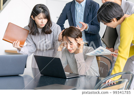 商業現場恐慌騷擾 99341785