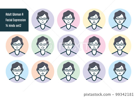 素衣女子半身像14件套2號 素衣女子半身像14件套2號 99342181