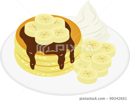 Chocolate bananapan cake 99342681