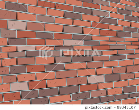 Rough brick wall. Pressure and deadlock. Pop Art Retro Rough brick wall. Pressure and deadlock. Pop Art Retro 99343107