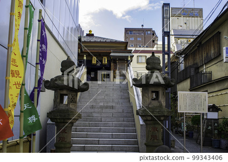 Ogannonji, Ningyocho, Tokyo, iron-built bodhisattva-headed Kannonji 99343406