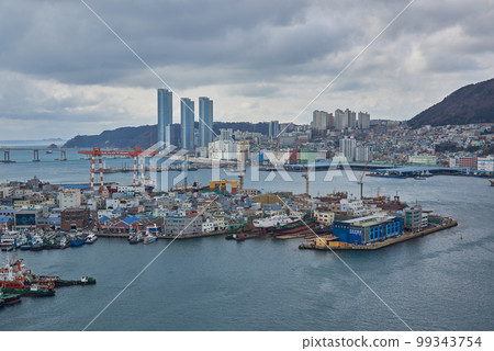 Port of Busan largest harbor in South Korea Port of Busan largest harbor in South Korea 99343754