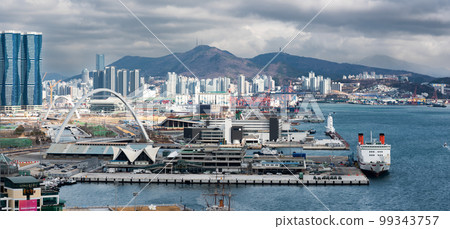 Port of Busan largest harbor in South Korea Port of Busan largest harbor in South Korea 99343757