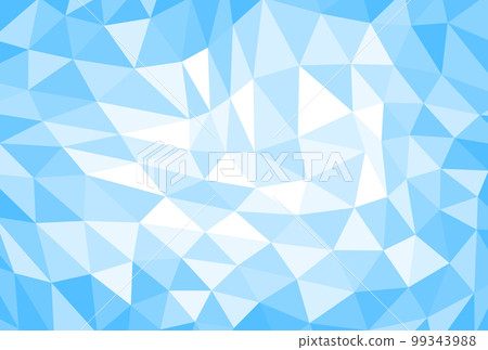 Background material _ triangle mosaic _ light blue 99343988