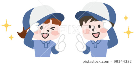 搬家工人青年男女 搬家工人青年男女 99344382