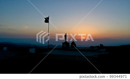 The monument in Kocatepe, where Ataturk started the great attack 99344971