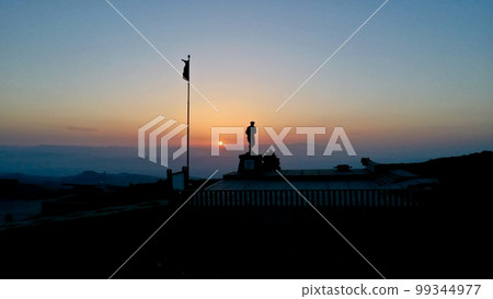The monument in Kocatepe, where Ataturk started the great attack 99344977