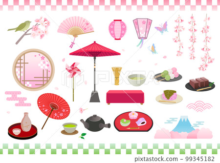 春茶會賞櫻插畫集 99345182