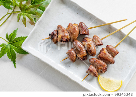 烤雞串心 99345348