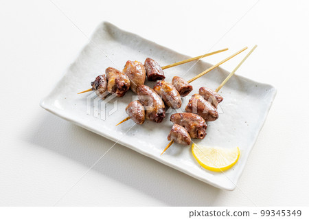 烤雞串心 99345349