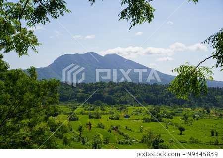 Lempuyang mountain and rural landscape (Eastern Bali scenery) Lempuyang mountain and rural landscape (Eastern Bali scenery) 99345839