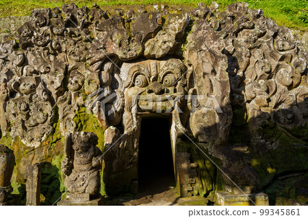 Cave entrance at Goa Gajah, Bali Cave entrance at Goa Gajah, Bali 99345861