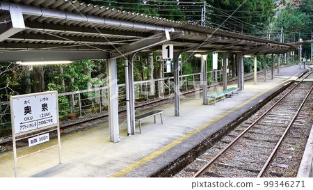 大井川鐵道井川線奧泉站站台 99346271