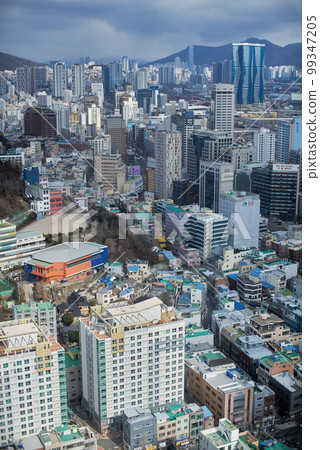 Cityscape of Busan Metropolitan City in South Korea 99347205
