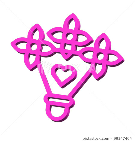 3D valentine Icons symbol isolated on white background Photo illustration element perfect sign from modern collection 3D style 3D valentine Icons symbol isolated on white background Photo illustration element perfect sign from modern collection 3D style 99347404