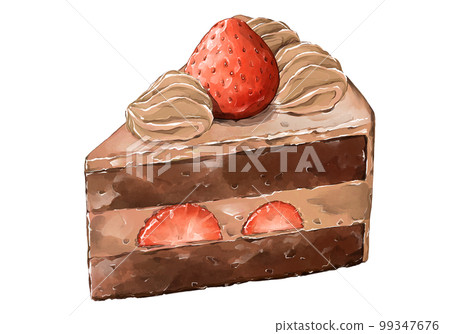 chocolate short cake 99347676